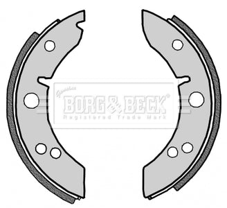 Borg & Beck - BRAKE SHOES - BBS6154 - Fits: Morris Minor