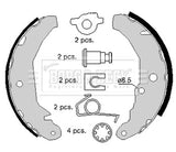 Borg & Beck - BRAKE SHOES - BBS6157 - Fits: Ford Fiesta II
