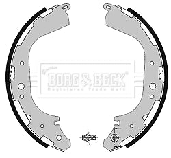 Borg & Beck - BRAKE SHOES - BBS6200 - Fits: Nissan D22 4x4 01-08