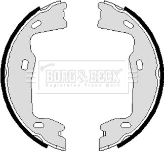 Borg & Beck - BRAKE SHOES - BBS6238 - Fits: Vauxhall R90 approved