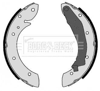 Borg & Beck - BRAKE SHOES - BBS6262 - Fits: Citroen Berlingo R90 approved
