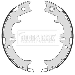 Borg & Beck - HANDBRAKE SHOES - BBS6330 - Fits: Toyota Previa 90-