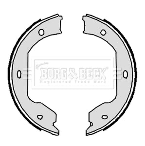 Borg & Beck - HANDBRAKE SHOES - BBS6332 - Fits: BMW M3,M5,7 series, X5