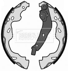 Borg & Beck - REAR BRAKE SHOES - BBS6356 - Fits: Citroen C1 05-