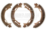 Borg & Beck - BRAKE SHOES - BBS6363 - Fits: Mercedes ML270 CDi 99 - 08/05