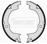 Borg & Beck - BRAKE SHOES - BBS6367 - Fits: Vauxhall Antara 05/06-