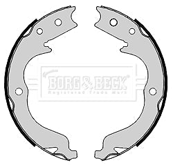 Borg & Beck - BRAKE SHOES - BBS6398 - Fits: Peugeot 4007 03/07-