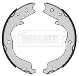 Borg & Beck - BRAKE SHOES - BBS6398 - Fits: Peugeot 4007 03/07-