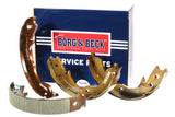 Borg & Beck - BRAKE SHOES - BBS6398 - Fits: Peugeot 4007 03/07-