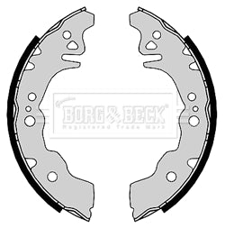 Borg & Beck - BRAKE SHOES - BBS6402 - Fits: Daihatsu Cuore,Materia 07-