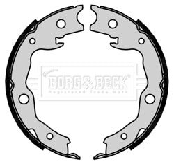 Borg & Beck - BRAKE SHOES - BBS6403 - Fits: Nissan X-Trail, Qashqai 09/07-