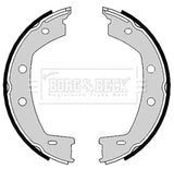 Borg & Beck - BRAKE SHOES - BBS6405 - Fits: Land Rover Freelander 12/06-
