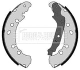Borg & Beck - BRAKE SHOES - BBS6414 - Fits: Toyota Yaris 01/06-
