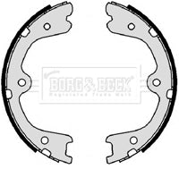 Borg & Beck - BRAKE SHOES - BBS6425 - Fits: Nissan Navara 05/05-