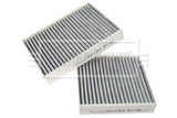 Borg & Beck - CABIN FILTER - BFC1116 - Fits: Citroen C3 II, DS3, Peugeot 207