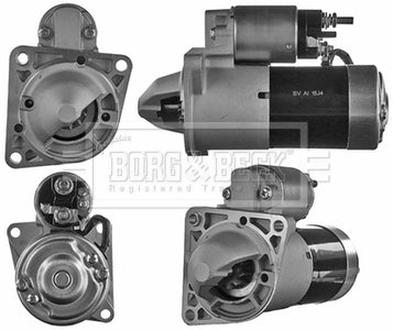 Borg & Beck - STARTER MOTOR - BST2036 - Fits: Alfa 156, Fiat Punto, Doblo