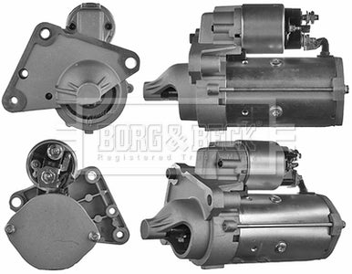 Borg & Beck - STARTER MOTOR - BST2080 - Fits: PSA C4,C5,1007,207,307,308,407