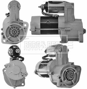 Borg & Beck - STARTER MOTOR - BST2110 - Fits: Hyundai H100,Mitsubishi Shogun