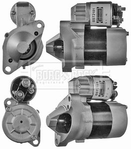 Borg & Beck - STARTER MOTOR - BST2181 - Fits: Renault Clio,Kangoo,Modus