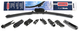 Borg & Beck - WIPER BLADE FLAT - BW15F - Fits: "Flat Wiper Blade 15"""