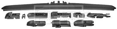 Borg & Beck - WIPER BLADE HYBRID - BW17H - Fits: "Hybrid Wiper Blade 17"""