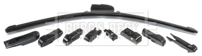 Borg & Beck - WIPER BLADE FLAT - BW18F - Fits: "Flat Wiper Blade 18"""