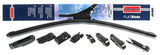 Borg & Beck - WIPER BLADE FLAT - BW19F - Fits: "Flat Wiper Blade 19"""
