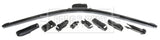 Borg & Beck - WIPER BLADE FLAT - BW22F - Fits: "Flat Wiper Blade 22"""