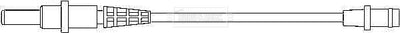 Borg & Beck - WEAR LEAD - BWL3003 - Fits: Mercedes Vito (638) 97-03
