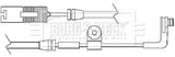 Borg & Beck - WEAR LEAD - BWL3017 - Fits: BMW 5 Series(E60,61) 06/03-