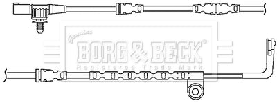 Borg & Beck - WEAR LEAD - BWL3040 - Fits: Landrover Discovery 10/04-