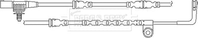 Borg & Beck - WEAR LEAD - BWL3042 - Fits: Landrover Discovery 08/06-
