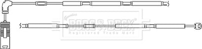 Borg & Beck - WEAR LEAD - BWL3049 - Fits: BMW 3 Series (E46) 00-04