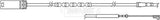 Borg & Beck - WEAR LEAD - BWL3054 - Fits: Mini Countryman (R60) 06/10-