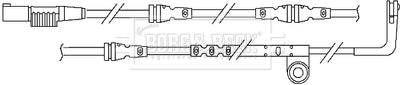 Borg & Beck - WEAR LEAD - BWL3056 - Fits: Landrover Rangerover III 4/06-
