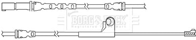 Borg & Beck - WEAR LEAD - BWL3065 - Fits: BMW X5(E70), X6(E71) 04/10-