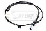 Borg & Beck - WEAR LEAD - BWL3066 - Fits: BMW X6 (E71) 50i 04/10-
