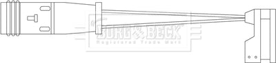 Borg & Beck - WEAR LEAD - BWL3069 - Fits: Mercedes Viano 09/03-04/07