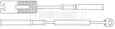 Borg & Beck - WEAR LEAD - BWL3073 - Fits: Rover 75,MG ZT 02/99-
