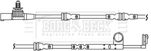 Borg & Beck - WEAR LEAD - BWL3086 - Fits: RangeRover Sport 02/05-07/06