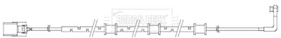 Borg & Beck - WEAR LEAD - BWL3087 - Fits: Jaguar XF,XJ 03/09-