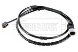 Borg & Beck - WEAR LEAD - BWL3111 - Fits: BMW 1 Series(F20,21) 11/10-