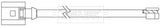 Borg & Beck - WEAR LEAD - BWL3112 - Fits: VW Touareg (7P5) 01/10-