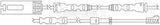 Borg & Beck - WEAR LEAD - BWL3114 - Fits: BMW 3 Ser.(E90,91,92,92)09/05-
