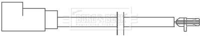 Borg & Beck - WEAR LEAD - BWL3121 - Fits: Ford Transit Custom 12/12-