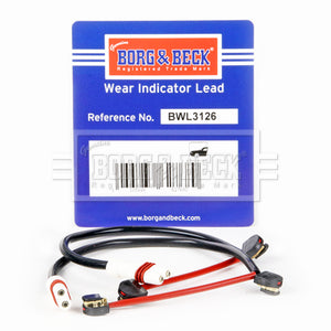 Borg & Beck - WEAR LEAD - BWL3126 - Fits: Porsche 911(997)3.6 7/04-12/08