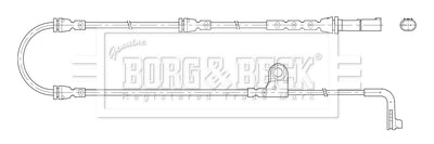 Borg & Beck - WEAR LEAD - BWL3206 - Fits: X5 (E70), X6 (E71,72) 06-03/10