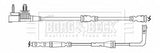 Borg & Beck - WEAR LEAD - BWL3214 - Fits: XE, XF 07/15-
