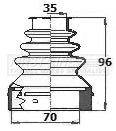 First Line - CV JOINT BOOT KIT - FCB6141 - Fits: Citroen C3 III
