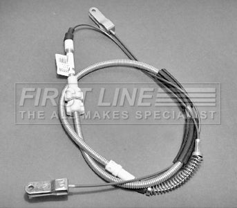 First Line - BRAKE CABLE COMPLETE - FKB1138 - Fits: Ford Escort II 75-80